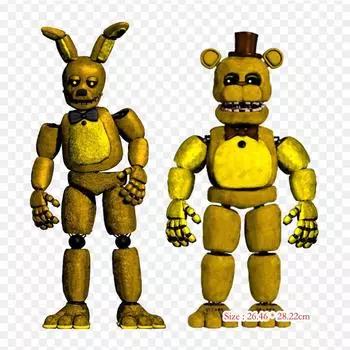 Весенние Five Nights At Freddy s 3 Fredbear s Family Diner, термонаклейки для одежды, футболка, сумка, теплопередающие наклейки, гладить нашивки