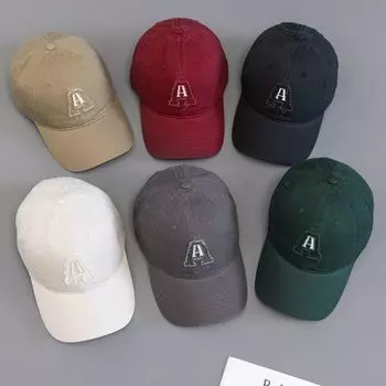 Весенние и летние модели бейсболок для женщин, маленькие солнцезащитные кепки с мягким верхом, мужские спортивные повседневные модные кепки с утиным язычком M54-59cm темно-серого