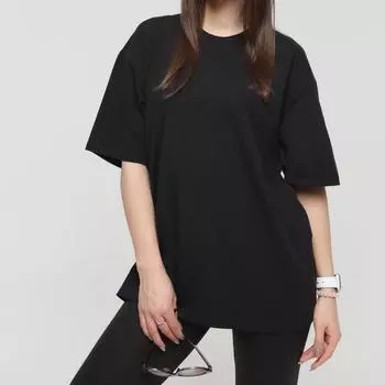 Весенние и летние модели однотонных футболок, женские хлопковые свободные топы с короткими рукавами XXL белый