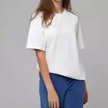 Весенние и летние модели однотонных футболок, женские хлопковые свободные топы с короткими рукавами XXL белый