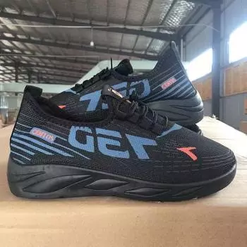 Весенние и летние мужские повседневные кроссовки с дышащей сеткой, удобные вулканизированные туфли, обувь для инструментов 39