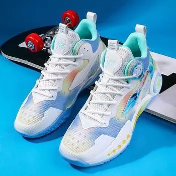 Весенние и летние новые баскетбольные кроссовки Symphony, молодежные кроссовки с фрикционным звуком, профессиональные армейские ботинки, тренировочные для соревнований, кроссовки для бега 36