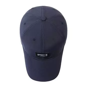 Весенние и летние новые шляпы, легкие и тонкие кепки, мужские спортивные быстросохнущие бейсболки, козырьки от солнца для занятий спортом на открытом воздухе Adjustable тёмно-синий