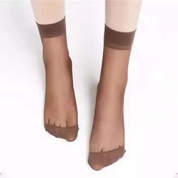 Весенние и летние однотонные прозрачные невидимые тонкие короткие носки для женщин