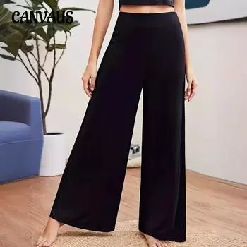 Весенние и летние женские брюки, женские повседневные брюки больших размеров 0XL чёрный