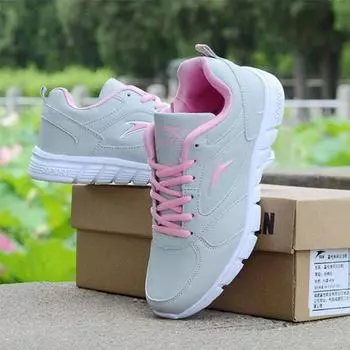 Весенние и осенние кожаные кроссовки. Водонепроницаемая повседневная обувь. Белые кроссовки. Модная студенческая обувь. Белые кроссовки. Обувь унисекс. Теннис. 35 красный