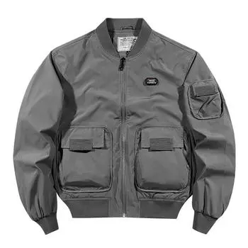 Весенние и осенние куртки-бомберы для мужчин, весенние и осенние летные костюмы ВВС, американская бейсбольная форма, рабочие куртки для мужчин M
