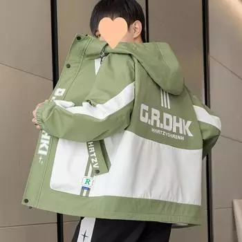 Весенние и осенние куртки мужские новые универсальные модные куртки подростковые красивые куртки с капюшоном студенческая повседневная мужская одежда M
