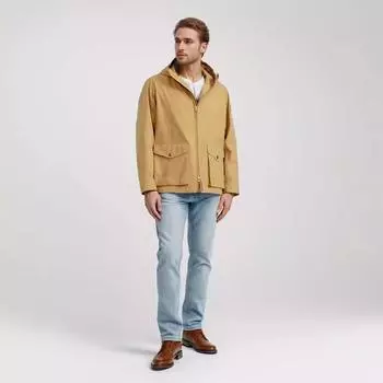 Весенние и осенние куртки Простые куртки с капюшоном для поездок на работу Ветровка Мужская одежда S