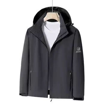 Весенние и осенние мужские и женские куртки Весенние и осенние тонкие стильные пары Спорт на открытом воздухе Альпинизм Кемпинг Основные водонепроницаемые M
