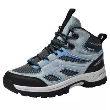 Весенние и осенние мужские спортивные туфли для отдыха, нескользящие, модные, для походов на открытом воздухе, для мужчин, дышащие, 39-48 39