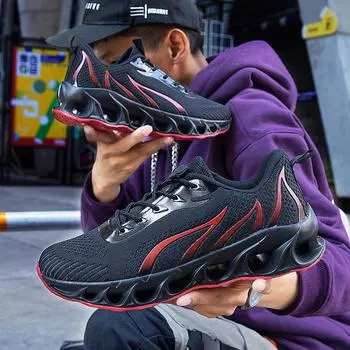 Весенние и осенние повседневные кроссовки Flame, большие кроссовки 36 темно-синий