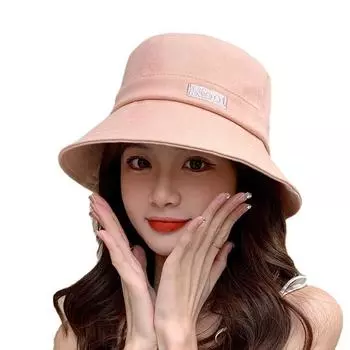Весенние и осенние шляпы Детские рыболовные шляпы Универсальные шляпы с изображением лица Маленькие шляпы-тазики Летние уличные шляпы-зонтики Женские шляпы и кепки (Женский) One size хаки