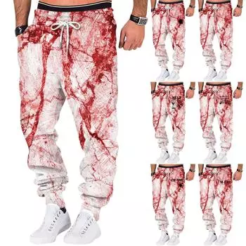 Весенние и осенние спортивные брюки для фитнеса, мужские свободные повседневные спортивные штаны из хлопка L