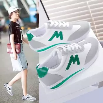 Весенние и осенние женские кроссовки Forrest Gump 2024 года, популярные, легкие и простые, с низким верхом, на мягкой подошве, повседневные, универсальные, модные, женские 35