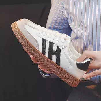 Весенние классические цветные универсальные белые туфли Cortez, повседневные спортивные туфли для скейтбординга 35 белый