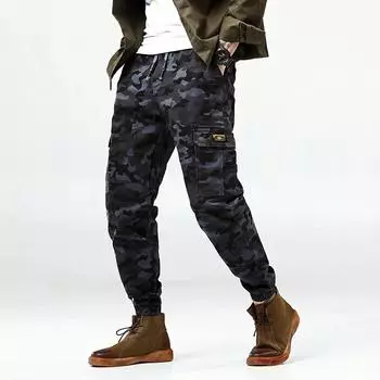 Весенние комбинезоны Harlan для мужчин, утолщенные, большие размеры, модные свободные леггинсы для полных, спортивные штаны, брюки Nine-Point S