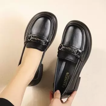 Весенние мокасины для женщин среднего возраста, туфли-лодочки для мам из натуральной кожи, повседневная модная обувь 35