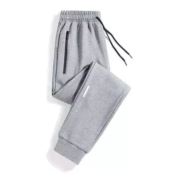 Весенние мужские длинные брюки прямого покроя, свободные спортивные штаны, универсальные повседневные брюки XXXXXXXXL светло-серый