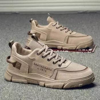 Весенние мужские кроссовки, новые мужские тренировочные кроссовки, камуфляжные удобные дышащие осенние прогулочные кроссовки Tenis Feminino Zapatos 39 чёрный