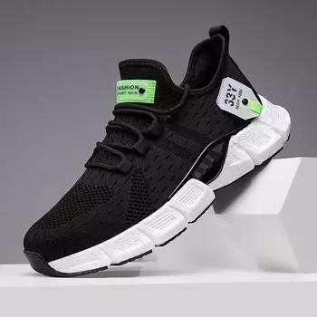 Весенние новые износостойкие кроссовки. Модные модные туфли на плоской подошве с приподнятой поверхностью. Удобные мягкие спортивные туфли с полым дизайном. 39