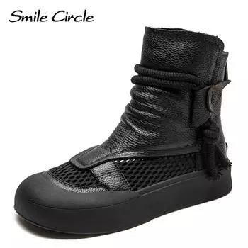 Весенние новые лоферы на одной ноге, знаменитые удобные туфли в стиле ретро, женская обувь с цветными блоками 35 чёрный