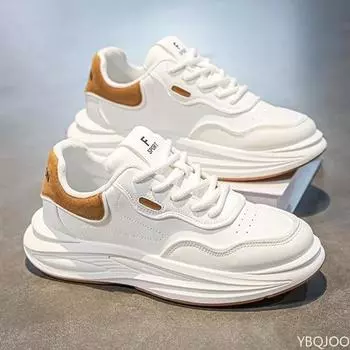 Весенние новые модные мужские спортивные туфли белые повседневные туфли мужские легкие дышащие мужские спортивные туфли для бега на открытом воздухе 39