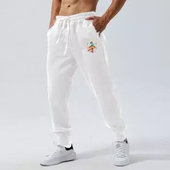Весенние новые мужские брюки, мешковатые брюки для мужчин, мужская одежда, уличная одежда для спортзала, мужские и женские спортивные спортивные костюмы для бега, повсед...