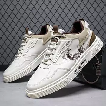 Весенние новые повседневные туфли с низким верхом, мужские студенческие универсальные модные модные повседневные туфли, мужская обувь, модная обувь, мужская обувь 39