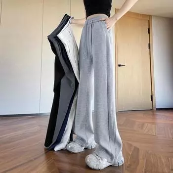 Весенние штаны для йоги, женские расклешенные брюки, спортивные брюки с высокой талией M