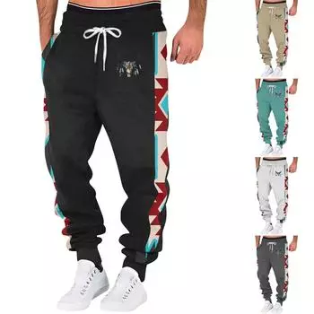 Весенние спортивные брюки для фитнеса мужские свободные повседневные спортивные штаны из хлопка L