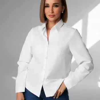 Весенние свободные повседневные рубашки с длинным рукавом, женские модные простые однобортные блузки больших размеров, топы, осенние женские рубашки с отложным воротником 26015 S светло-синий