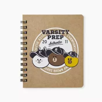 Весенний мини-блокнот Brown & Friends University