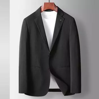 Весенний новый однотонный деловой пиджак в стиле West Slim Fit в корейском стиле, одинарный топ 170