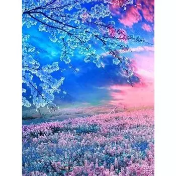 Весенний пейзаж водопад Алмазная картина Diy 5D Алмазная вышивка Мозаика Рукоделие 20X30CM