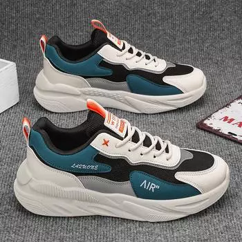 Весенний тренд 2025 года, мужская спортивная обувь, повседневная обувь для бега, низкая верхняя часть, новая мужская обувь из сетки 39