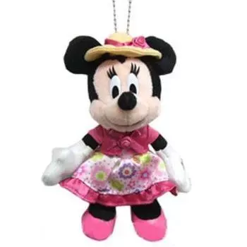 Весенний вояж 2014 Минни плюшевый значок Disney Sea [Tokyo Limited]