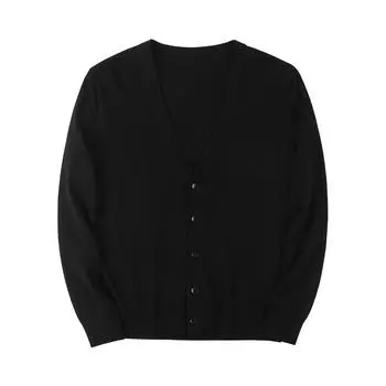 Весенняя элегантная мужская зимняя одежда 2022 года, свитер, холодная блузка, винтажное хлопковое пальто в корейском стиле, повседневное пальто, деловой кардиган для мужчин M бежевый