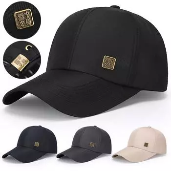 Весенняя бейсболка, мужская кепка среднего возраста, солнцезащитная кепка для рыбалки хаки