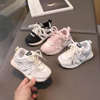 Весенняя детская спортивная обувь для девочек, кроссовки для мальчиков, детская обувь Forrest Gump 21 белый