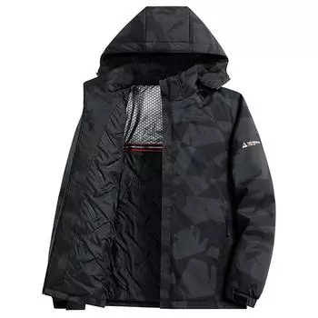Весенняя хлопковая утепленная одежда для мужчин и женщин с одинаковой утепленной курткой, теплая зимняя новая куртка с капюшоном M