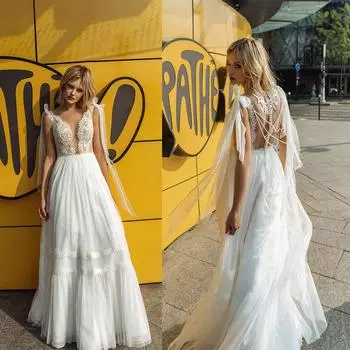 Весенняя и летняя новинка женской одежды, новое облегающее платье с V-образным вырезом, однотонное платье S белый