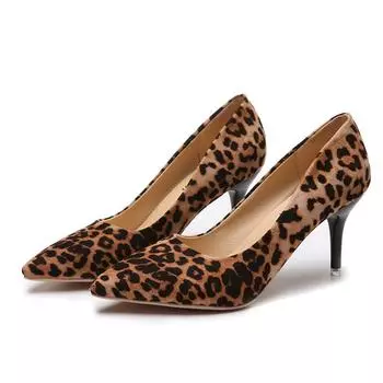 Весенняя и летняя обувь; обувь больших размеров; профессиональная женская повседневная обувь на остроконечной шпильке с неглубоким носком. 35 красный