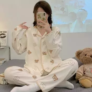 Весенняя и летняя одежда на каждый месяц Одежда для кормления грудью после родов Свободная одежда на каждый месяц Пижамы для беременных Домашняя одежда M