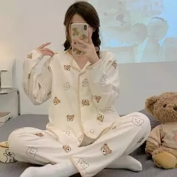 Весенняя и летняя одежда на каждый месяц Одежда для кормления грудью после родов Свободная одежда на каждый месяц Пижамы для беременных Домашняя одежда M