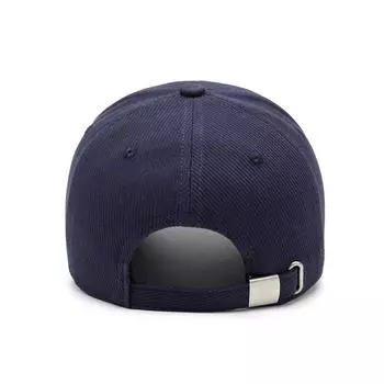 Весенняя и осенняя кепка для мужчин и женщин, полосатая тканевая бейсболка с вышитым алфавитом, универсальная повседневная кепка от солнца Adjustable серый