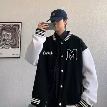 Весенняя и осенняя куртка Куртка Бейсбол M