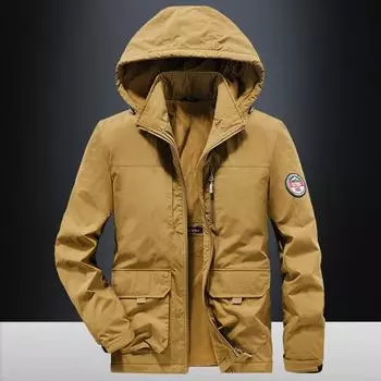 Весенняя и осенняя куртка мужская, ветровка для мужчин среднего возраста, спортивная одежда для людей среднего и пожилого возраста, ветрозащитная спортивная куртка M