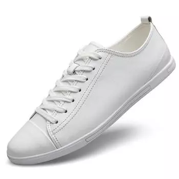 Весенняя и осенняя мужская обувь, большие размеры, скейтборд, полая мягкая подошва, повседневная молодежная мужская трендовая обувь, корейский выпуск, весенние туфли на плоской подошве 37