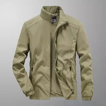 Весенняя и осенняя новая куртка мужская куртка свободная модная брендовая высококачественная бейсбольная майка пилот топ повседневная мужская одежда M серый